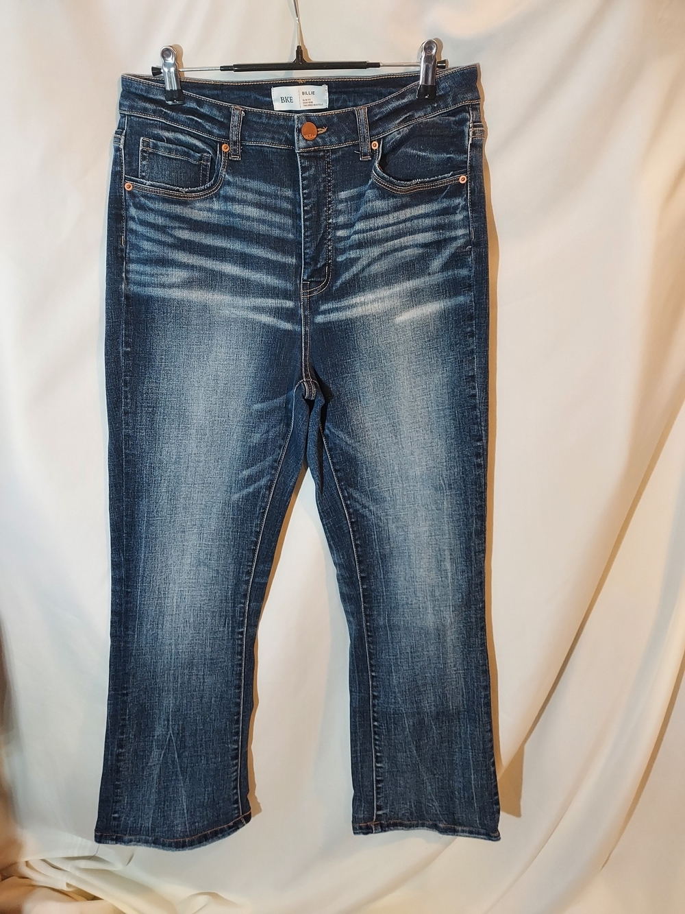 Buckle BKE Billie High-Rise Slim Fit Jeans Stretch Dark Wash Size 28